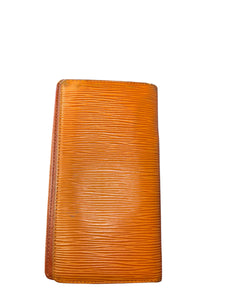 Louis Vuitton Epi Wallet Brown