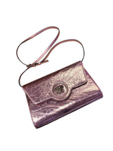 Load image into Gallery viewer, Versace LaMedusa Metallic Shoulder Bag
