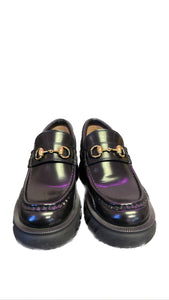 Gucci Black Platform Loafers