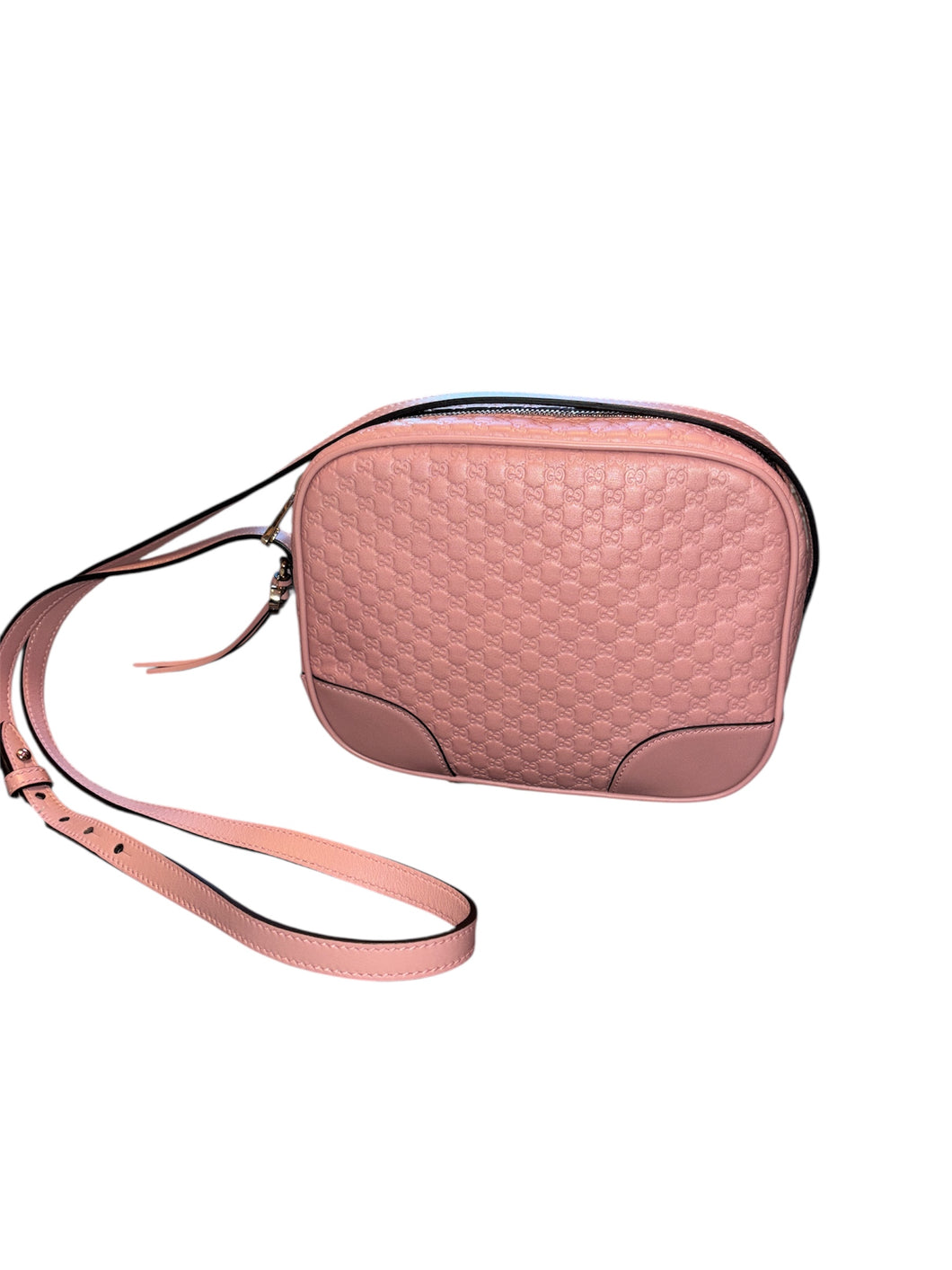 Gucci Pink Leather Crossbody Bag