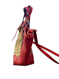 Gucci GG Canvas Small Red Bag