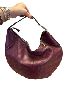 Gucci Red Horsebit Glam Bag