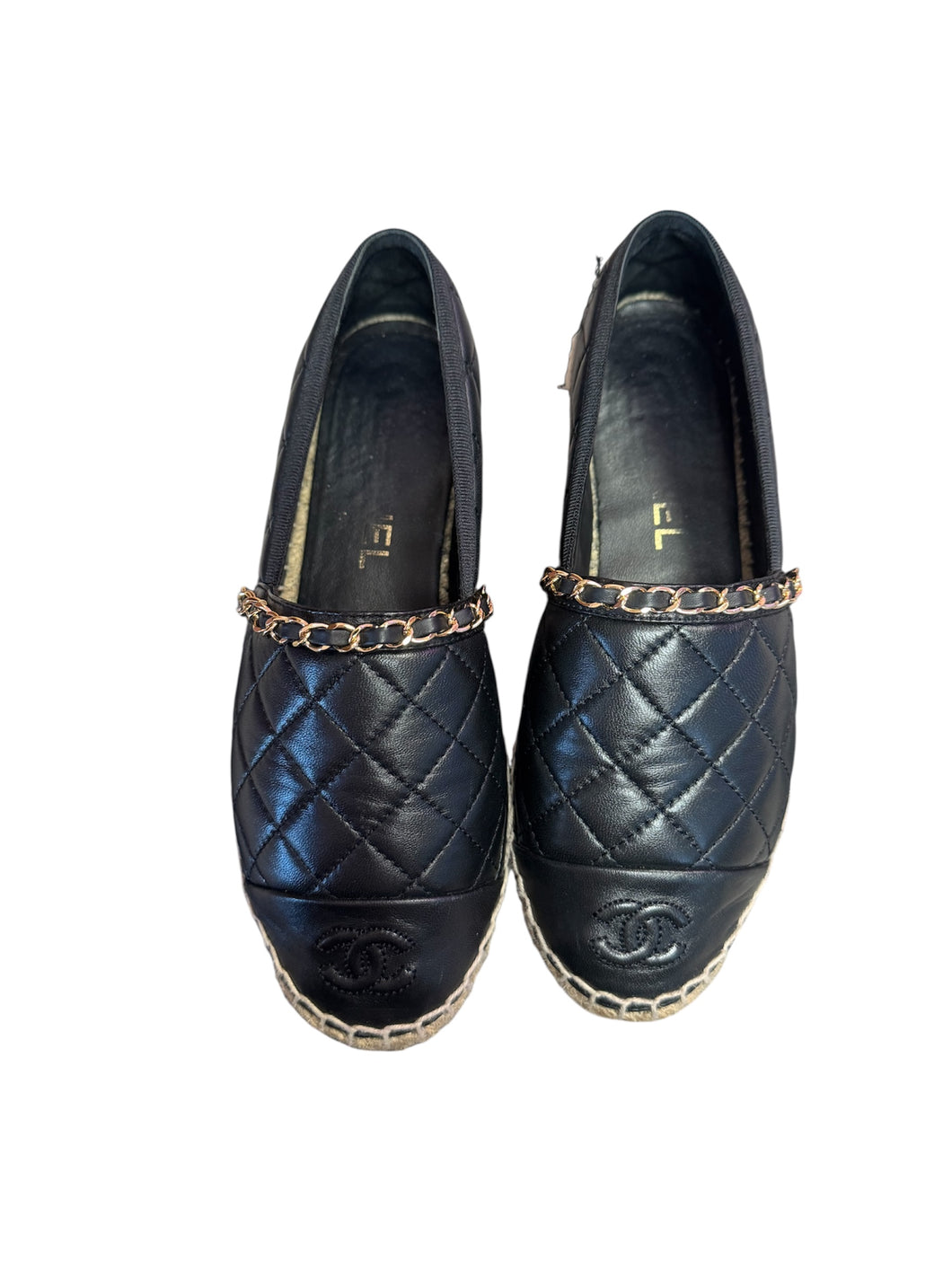 Chanel Black Mules