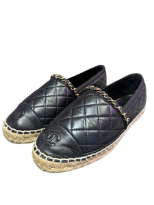Chanel Black Mules