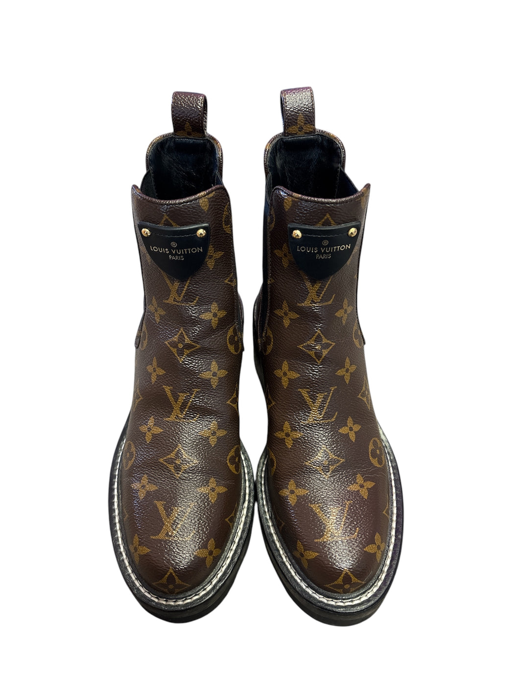 LV Monogram Woman Boots