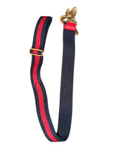 Load image into Gallery viewer, Gucci Red/Navy Belt (Bee)
