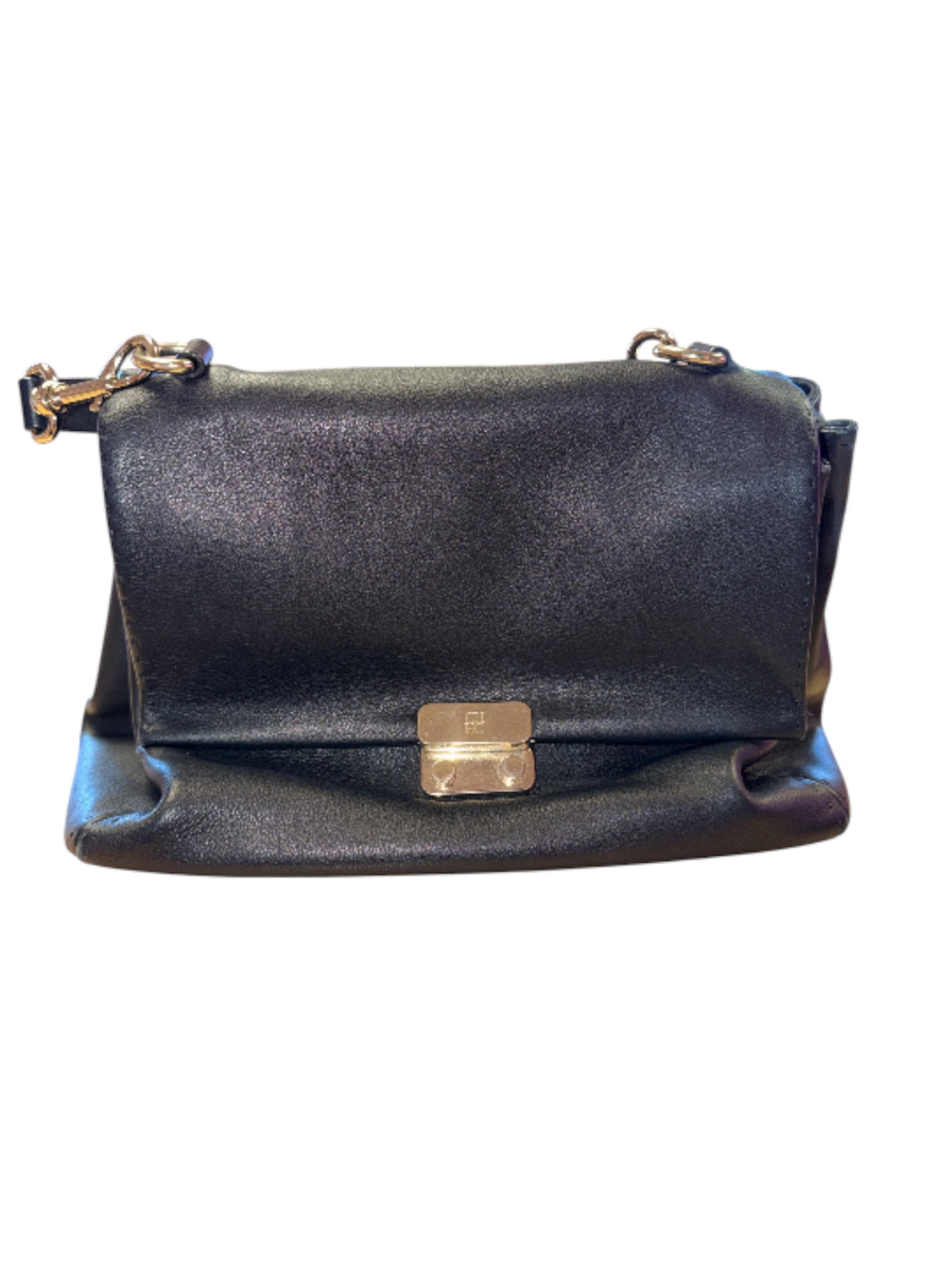 Carolina Herrera Shoulder Bag with gold