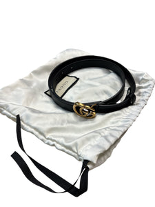 Gucci Black Belt