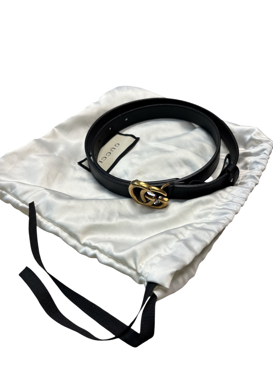 Gucci Black Belt