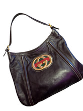 Load image into Gallery viewer, Gucci Britt Hobo Brown Bag
