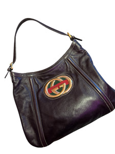 Gucci Britt Hobo Brown Bag