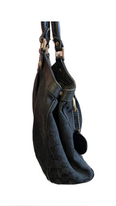 Gucci Sukey canvas Black Handbag