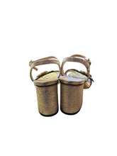 Load image into Gallery viewer, Gucci Marmont Gold Heels
