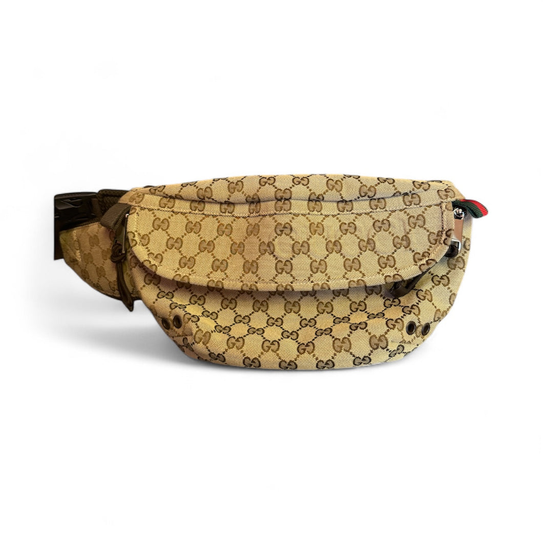 Gucci Gg Canvas Large Belt bag
