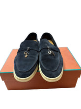 Load image into Gallery viewer, Loro Piano Loafers Blue
