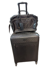Load image into Gallery viewer, Gucci GG Black Suitcase + Carry on
