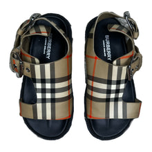 Load image into Gallery viewer, Burberry Kids Unisex Vintage Check Leather Sandals
