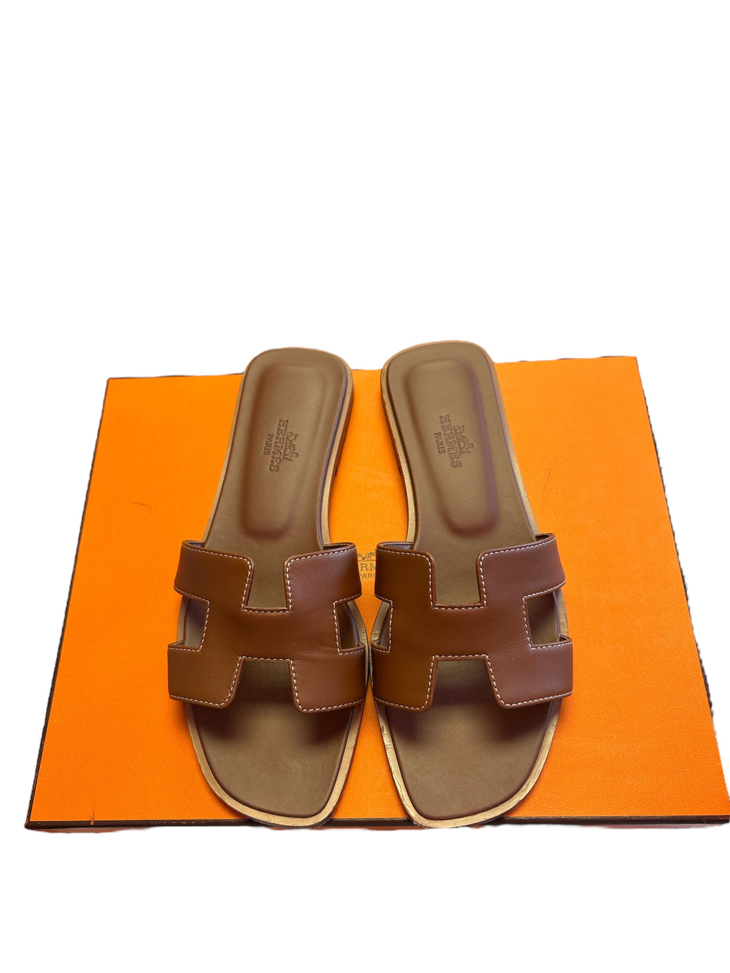 Hermes Sandals Brown