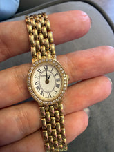 Load image into Gallery viewer, Tiffany &amp; Co 14K Gold and Diamond Wristwatch
