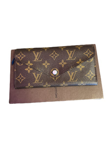 Louis Vuitton Josephine Wallet Blue Monogram