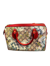 Load image into Gallery viewer, Gucci GG Supreme Blooms Small Blue/Red
