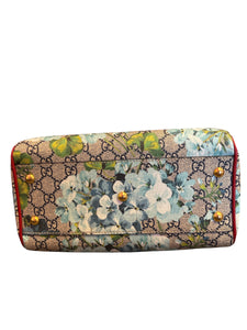 Gucci GG Supreme Blooms Small Blue/Red
