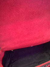 Load image into Gallery viewer, Carolina Herrera Sequin Red/Black Bag
