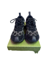 Load image into Gallery viewer, Gucci Run GG Crystal Mesh Black
