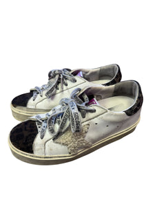 Golden goose hi star gold leopard
