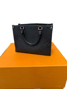 Louis Vuitton On-The- Go Black PM