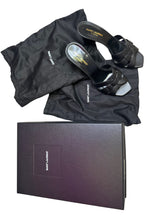 Load image into Gallery viewer, YSL Saint Laurent Tribute Leather Mule Heels
