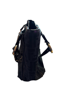 Fendi Black Zucca Canvas