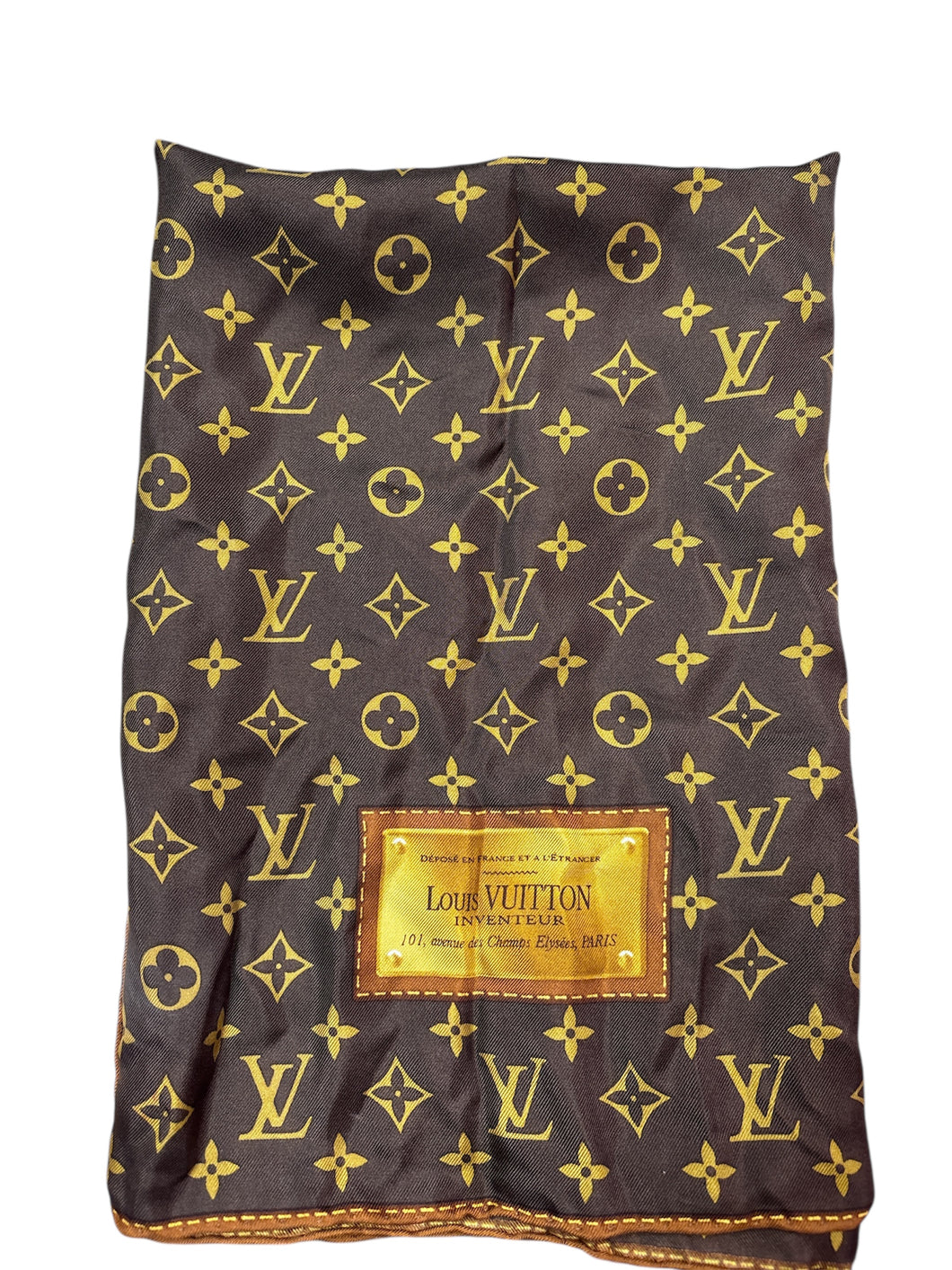 LV Silk Scarf