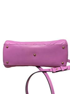Gucci Gg marmont small top handle pink bag