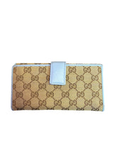 Load image into Gallery viewer, Gucci Light Blue GG Wallet
