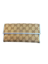Load image into Gallery viewer, Gucci Light Blue GG Wallet
