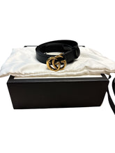 Load image into Gallery viewer, Black Gucci Belt
