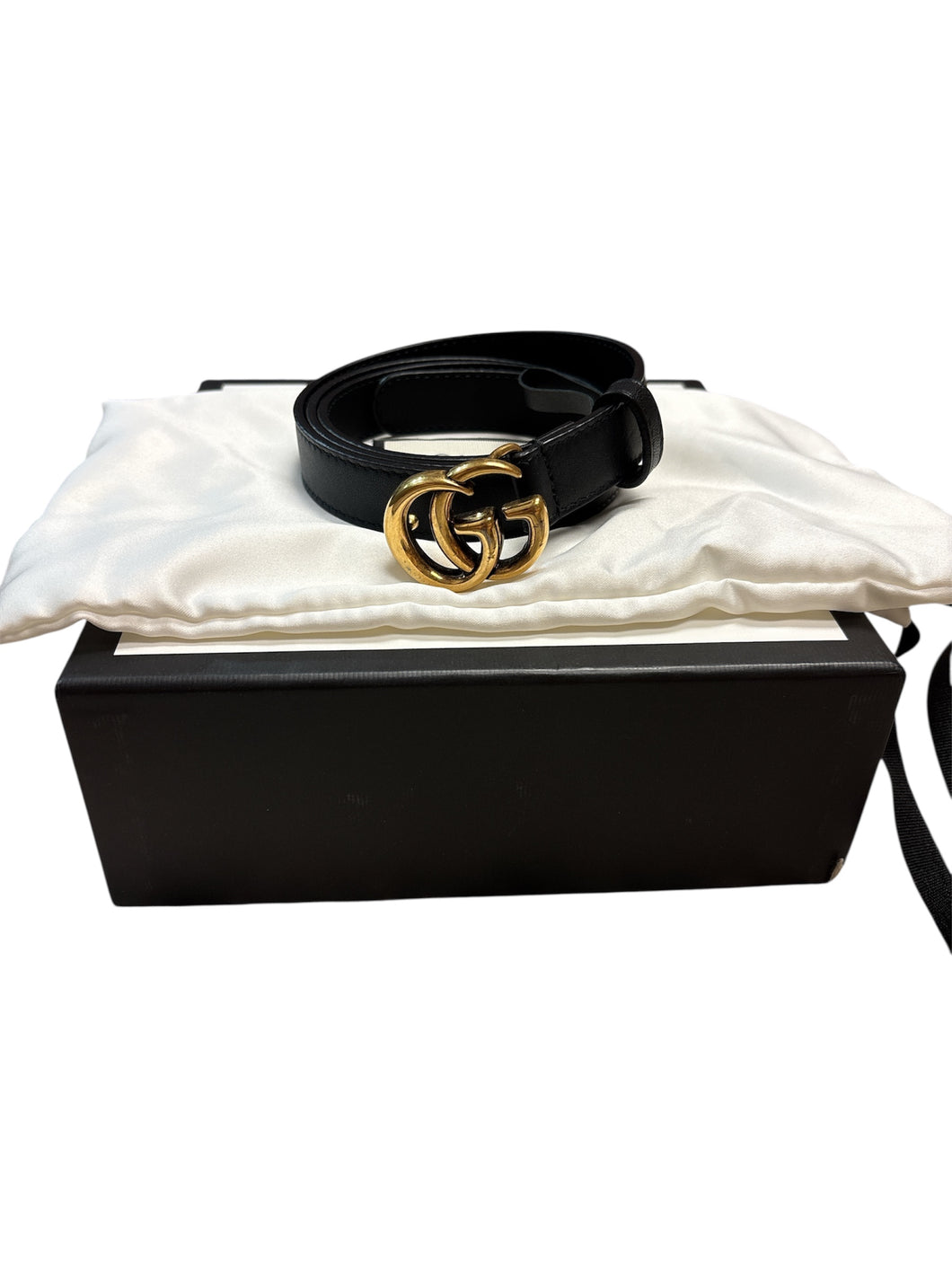 Black Gucci Belt