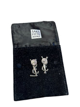 Load image into Gallery viewer, Saint Laurent YSL Silver Earrings
