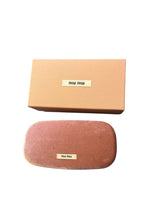 Load image into Gallery viewer, Miu miu black lens crafters sunglasses
