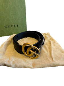 Gucci Black Belt small