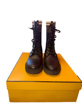 Load image into Gallery viewer, Fendi Leather Combat Boots

