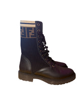 Load image into Gallery viewer, Fendi Leather Combat Boots
