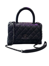 Load image into Gallery viewer, Chanel So Black Caviar Mini
