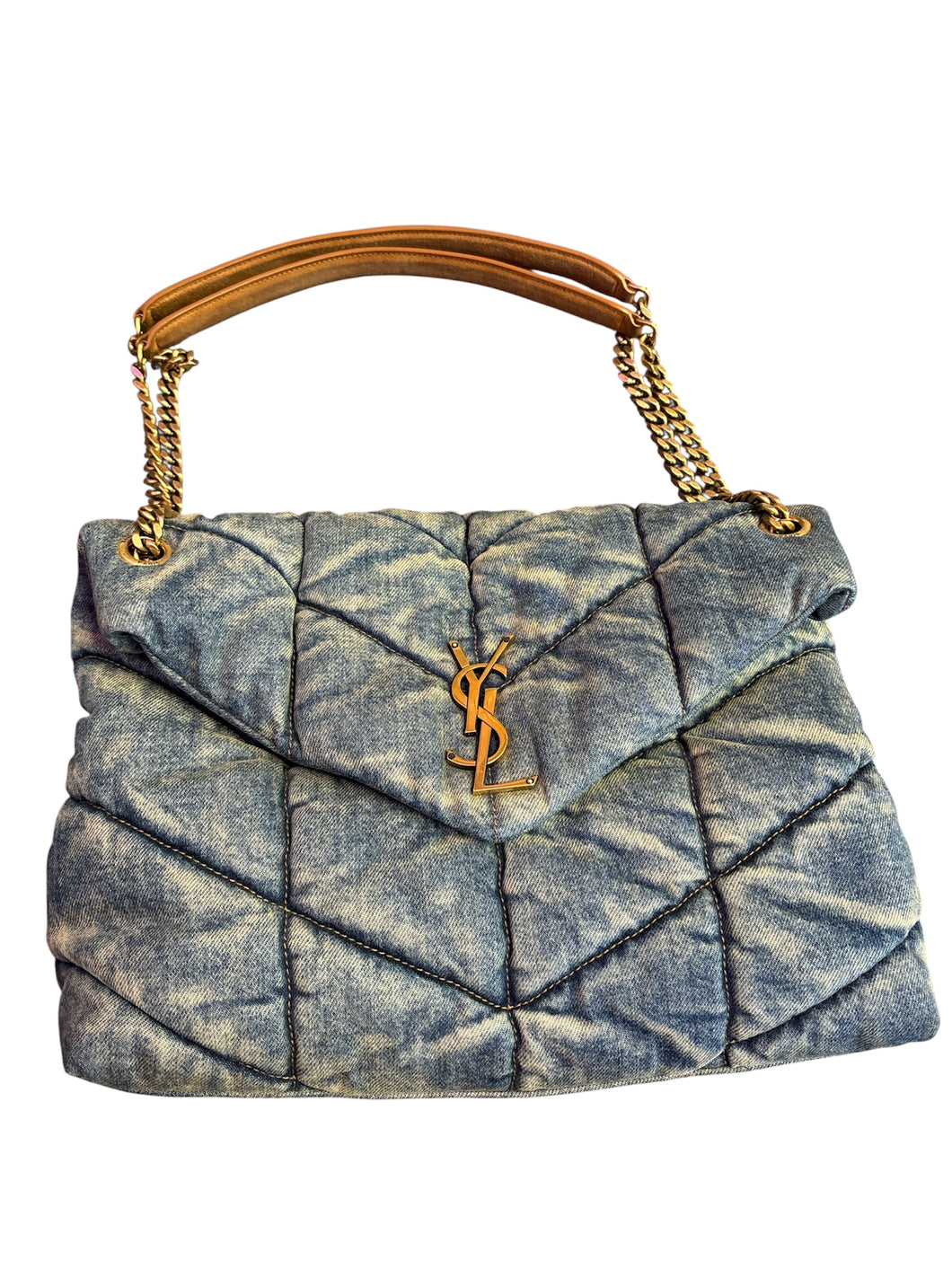 YSL Saint Laurent Puffer Crossbody Bag