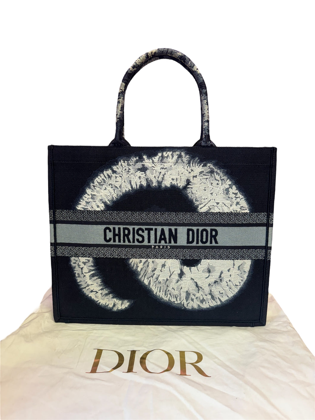 Christian Dior Blue Tote