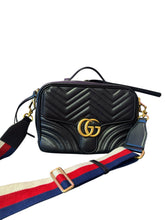 Load image into Gallery viewer, Gucci Marmont Black Crossbody Calfskin

