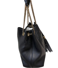 Load image into Gallery viewer, Gucci Soho Chain Black Tote
