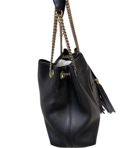 Gucci Soho Chain Black Tote