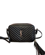 Load image into Gallery viewer, YSL SAINT LAURENT Lou Camera Black Bag
